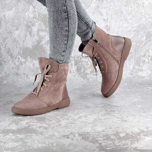 Ботинки женские зимние Fashion Arun 2328 37 размер 24 см Розовый Ботинки женские зимние Fashion Arun 2328 37 размер 24 см Розовый