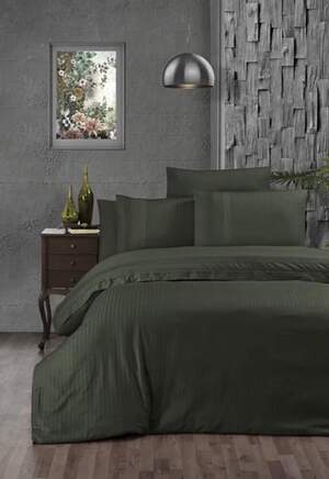 Зелена постільна білизна First Choice Gala Dark Green Зелена постільна білизна First Choice Gala Dark Green