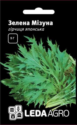 Горчица Зеленая Мизуна 5г. L Горчица Зеленая Мизуна 5г. L