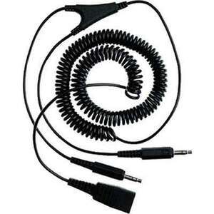PC cord - QD to 2x3.5mm 2m кручений