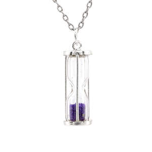 Серебряная подвеска 925 пробы 1,95 гр. песочные часы 2 карат Серебряная подвеска 925 пробы 1,95 гр. песочные часы 2 карат