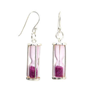 Серебряные серьги 925 пробы 4,51 гр. песочные часы 4 карат Серебряные серьги 925 пробы 4,51 гр. песочные часы 4 карат