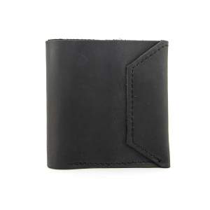 Портмоне Roberto Rietti з натуральної шкіри чорного кольору