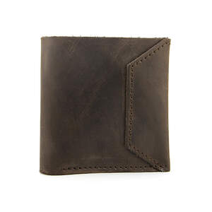 Портмоне Roberto Rietti з натуральної шкіри коричневого кольору