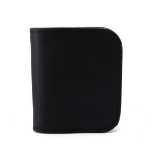 Портмоне Roberto Rietti з натуральної шкіри чорного кольору (кайзер)