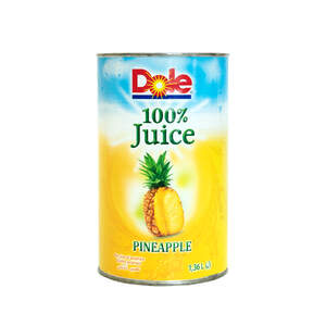 Ананасовий сік, 100% натуральний, 1,36л