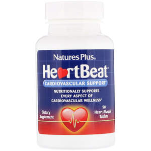 Витамины HeartBeat Cardiovascular Support 90 Heart-Shaped - Nature's Витамины HeartBeat Cardiovascular Support 90 Heart-Shaped - Nature's