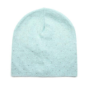 Жіноча шапка Gloss м'ятного кольору з декором
