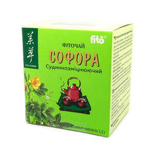 Софора фіточай, фільтр-пакети №20