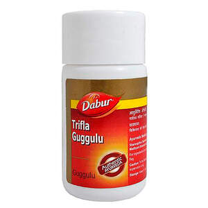 Трифала Гуггул Дабур, Triphala Guggulu 40 таб.
