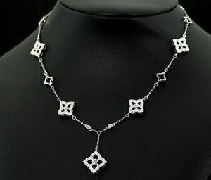 Срібне кольє 925 проби 8,75 г з білими цирконами 2,75 карат 40-45 см Срібне кольє 925 проби 8,75 г з білими цирконами 2,75 карат 40-45 см