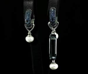 Срібні сережки 925 проби 11,05 г з Перлинами, кварцем та цирконами 21,3 карат Срібні сережки 925 проби 11,05 г з Перлинами, кварцем та цирконами 21,3 карат