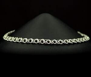 Срібний браслет 925 проби 5 г, плетіння Вісімка Срібний браслет 925 проби 5 г, плетіння Вісімка