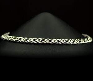 Срібний браслет 925 проби 5,9 г, плетіння Нона Срібний браслет 925 проби 5,9 г, плетіння Нона