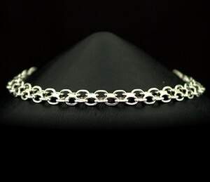 Срібний браслет 925 проби 7,9 г, плетіння Бісмарк якірний Срібний браслет 925 проби 7,9 г, плетіння Бісмарк якірний