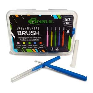 Ёршики Межзубные ANRI.E. (60 шт) - Синий (1 мм)