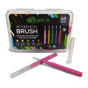 Міжзубні Йоржики ANRI.E. (60 шт) - Рожевий (0,6 мм) Міжзубні Йоржики ANRI.E. (60 шт) - Рожевий (0,6 мм)