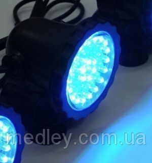 Подводный прожектор  36 LED синий