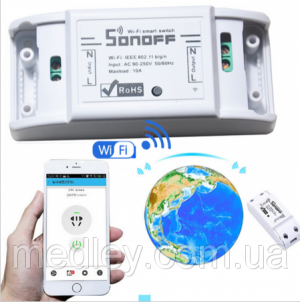 Беспроводной WiFi выключатель Sonoff Basic Smart модуль реле 220V 10A/2200W Беспроводной WiFi выключатель Sonoff Basic Smart модуль реле 220V 10A/2200W