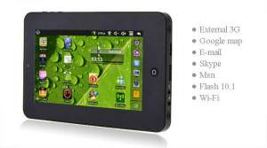 TB00005 Tablet PC 7-дюймовый, Android 2.2, процессор 800 МГц, 4 GB, камера 0,3Мп