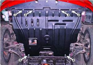 Защита картера Chrysler Neon c 2002г
