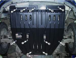 Защита картера Chrysler Voyager c 2002г