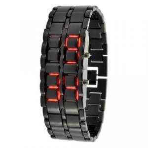 Led часы самурай, led watch самурай, светодиодные часы самурай, часы