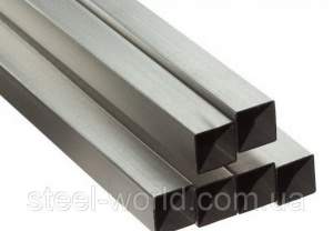 Труба нержавіюча 25х25х2,0 6,00