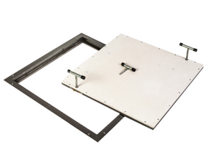 Підлоговий люк під плитку моделі 