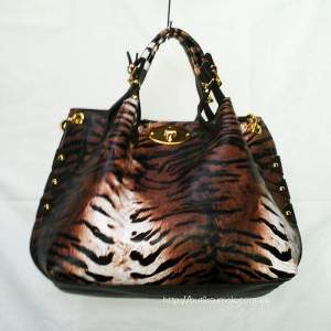 Женская сумка Tommy Hilfiger Tiger DarkBrown #246