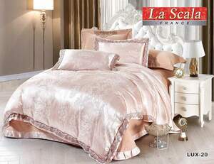 Постельное белье La Scala Lux-20 двуспальный евро