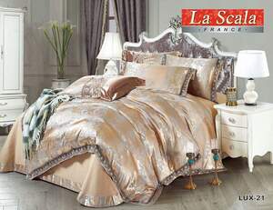 Постельное белье La Scala Lux-21 двуспальный евро