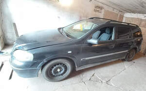 Opel Astra G Caravan 1.7DTI, механика, 2000г. Цвет чёрный. Разборка по запчастям.