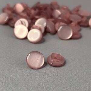 10 шт. - Пуговицы блузочные на ножке Ø-11мм карамелька-пыльная роза 10 шт. - Пуговицы блузочные на ножке Ø-11мм карамелька-пыльная роза