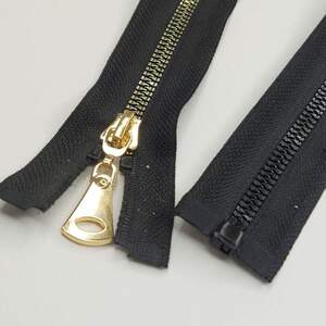 10шт застежка-молния Т-5 прошитая 60 см золото 1 бегунок 10шт застежка-молния Т-5 прошитая 60 см золото 1 бегунок