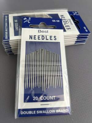 120-120 Иглы ручные Needles (Иголки для ручного шитья)-20шт 120-120 Иглы ручные Needles (Иголки для ручного шитья)-20шт