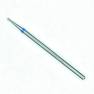 Алмазная фреза для кутикулы Шар 001/018В синяя насечка