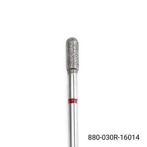 Алмазная фреза Цилиндр 880/030R красная насечка