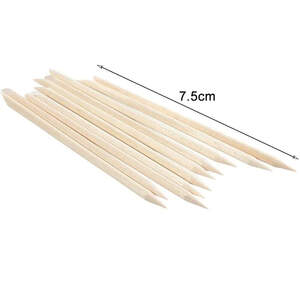 Апельсиновые палочки для маникюра и педикюра 7,5см, 100шт