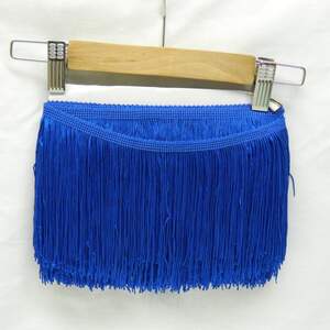 Бахрома для бальных платьев 15см х 9м - 40 (электрик)