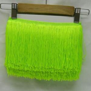 Бахрома для бальных платьев 15см х 9м -12 (салатовый)