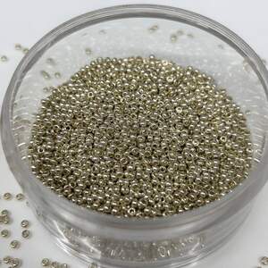 Бисер чешский Preciosa 10/0, цвет 18503 металлик - 5 г