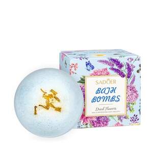 Бомбочка шарик для ванны Sadoer с ароматом Розмарина, 100г