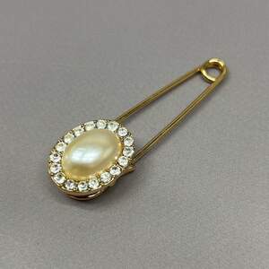 Брошь-булавка Камея 7 см - золото #50513 Брошь-булавка Камея 7 см - золото #50513