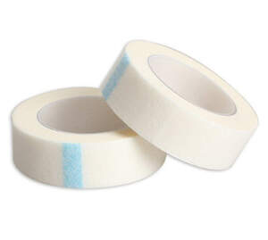 Бумажная лента скотч для наращивания ресниц