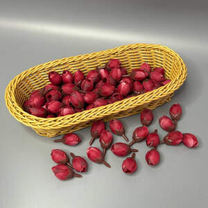 Бутон розочки 2 см - винный