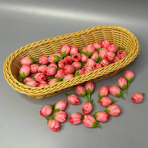 Бутон розочки 2 см - розовый