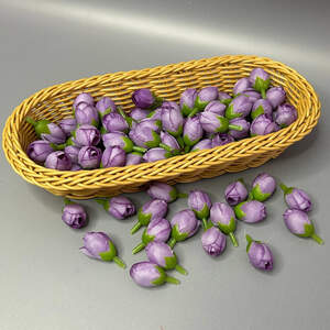 Бутон розочки 2 см - сиреневый