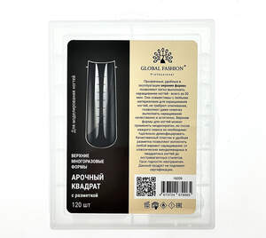 Верхние многоразовые формы с разметкой Арочный квадрат, 120 шт.