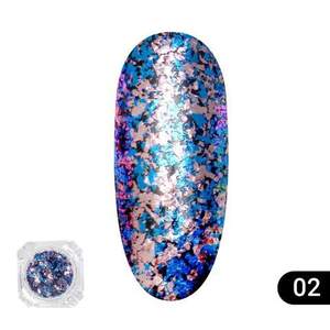 Втирка для ногтей Global Fashion Fire Works 02